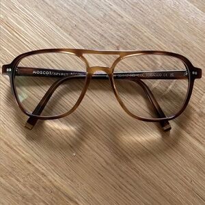 NWOT Moscot Bjorn Aviator Eyeglasses Tobacco
